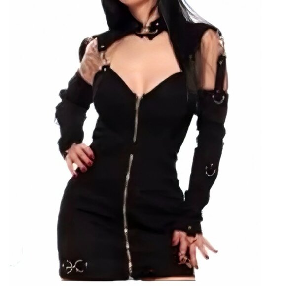 Vintage Lip Service Institutionalized Dress - Picture 7 of 7